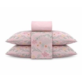 Jogo de Cama Casal Napoli Havan Casa 4 pçs - Iris Flowers
