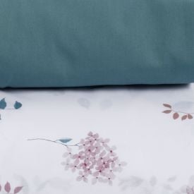 Jogo de Cama Casal Percal Buona Fortuna 4 p&ccedil;s - Natalia Verde
