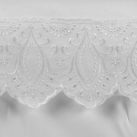 Jogo de Cama King Imperial com Renda 4 pçs Havan Casa - Branco