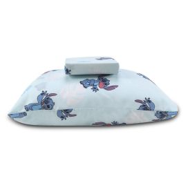 Jogo de Cama Infantil Solteiro Disney by Hedrons 2 p&ccedil;s - Stitch Folhas
