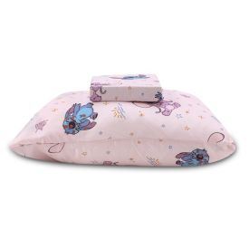 Jogo de Cama Infantil Solteiro Disney by Hedrons 2 p&ccedil;s - Stitch Love