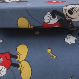 Jogo de Cama Infantil Solteiro Disney by Hedrons 2 pçs - Mickey Dance