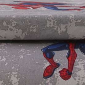 Jogo de Cama Infantil Solteiro Disney by Hedrons 2 pçs - Homem Aranha Black