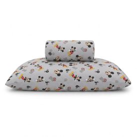 Jogo de Cama Infantil Solteiro Disney by Hedrons 2 p&ccedil;s - Mickey Work Rotativo