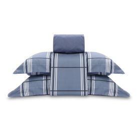Jogo de Cama King 4Peças Buona Fortuna - Ravi Azul