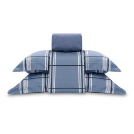 Jogo de Cama Queen Percal Buona Fortuna 4 p&ccedil;s - Ravi Azul