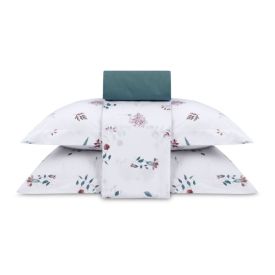 Jogo de Cama Queen Percal Buona Fortuna 4 p&ccedil;s - Natalia Verde