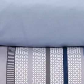 Jogo de Cama Queen Percal Buona Fortuna 4 p&ccedil;s - Olavo Azul