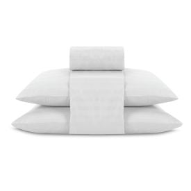 Jogo de Cama Queen 4 Peças Stripe Firenze Havan Casa - Branco