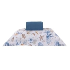 Jogo de Cama Solteiro Percal  Buona Fortuna 2 p&ccedil;s - Acqua Azul
