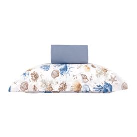 Jogo de Cama Solteiro Percal Buona Fortuna 2 pçs - Acqua Azul Novo