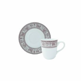 Jogo De Jantar Jardim Secreto Schmidt 30 Peças - Porcelana