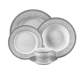 Jogo De Jantar Porcelana Atenas Havan Casa - 20 Pe&ccedil;as
