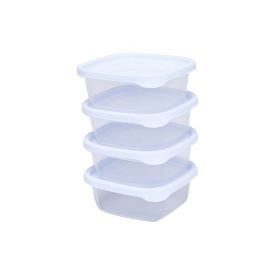 Jogo de Potes Mais Plasvale 250 ml - 4 Peças