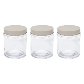 Jogo de Potes Malone Hauskraft 3 Peças - 350ml