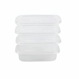 Jogo De Potes Pop Plasútil 520 Ml - 4 Peças