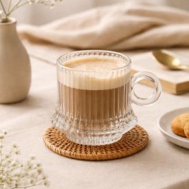 Jogo de X&iacute;caras de Caf&eacute; Robusta Lines 85Ml Ing&aacute; Import - 6 pe&ccedil;as