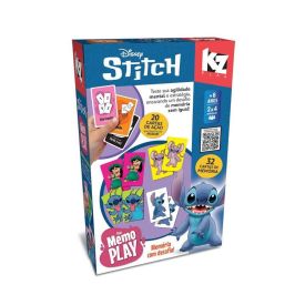 Jogo Memo Play Stitch Elka Kz - 1284