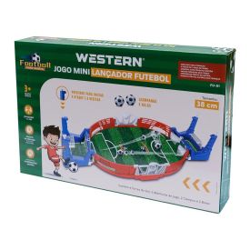 Jogo Mini Lan&ccedil;ador de Futebol 38Cm Etitoys