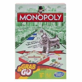 Jogo Monopoly Grab & Go Hasbro - B1002