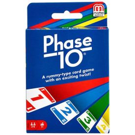 Jogo Phase 10 Card Game Mattel - W5800