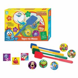 Jogo Tapa Na Mesa Galinha Pintadinha Nig - 723