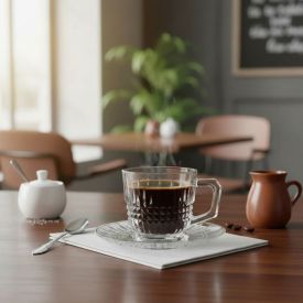 Jogo de X&iacute;caras para Caf&eacute; Spire 90Ml L'hermitage 12 Pe&ccedil;as - SPIRE