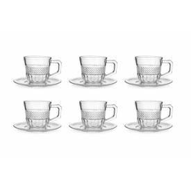 Jogo de X&iacute;caras para Caf&eacute; Tress&ecirc; 90Ml L'hermitage 12 Pe&ccedil;as - TRESSE