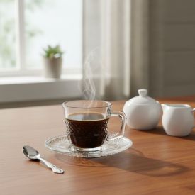 Jogo de X&iacute;caras para Caf&eacute; Tress&ecirc; 90Ml L'hermitage 12 Pe&ccedil;as - TRESSE