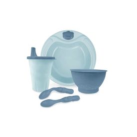Kit Alimentação Infantil Adoleta Bebê Cajovil 5 Pçs - Nevoa