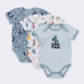 Kit Body Bebê 3 Peças Yoyo Baby