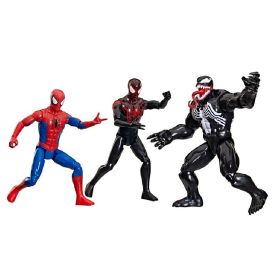 Kit Bonecos Homem-Aranha Venom e Miles Morales Hasbro