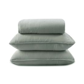 Kit Colcha King 100% Poliéster Elegance Havan Casa 3 pçs - Verde