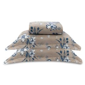 Kit Colcha King Estampada Versalhes Havan Casa 3 Peças - Azul Linho