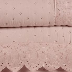 Kit Colcha Queen 3 Peças Imperial Havan Casa - Rosa