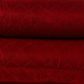 Kit Colcha Queen Versalhes Lisa Havan Casa 3 pçs - Bloodstone