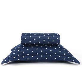 Kit Colcha Solteiro Po&aacute; Versalhes Havan Casa 2 Pe&ccedil;as - Azul