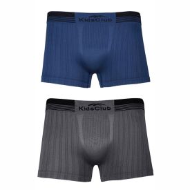 Kit 2 Cuecas Boxer Infantil s/Costura DelRio BX2103D
