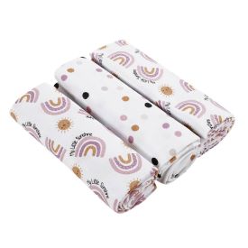 Kit Cueiro Com 3 Peças 80X80 Cm Havan Baby - Arco-Íris