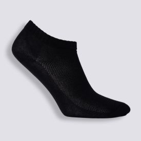 Kit Meia Feminina Com 3 Pares Cano Curto Holla - Preto 34/39