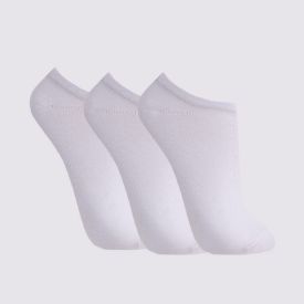 Kit Meia Feminina com 3 Pares Cano Invísivel Holla