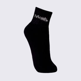 Kit Meia Masculina com 3 Pares Cano Curto Esportiva Mash - Pt/Cz/Pt 39/43