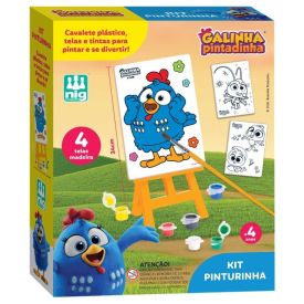 Kit Pintura Galinha Pintadinha Nig Brinquedos