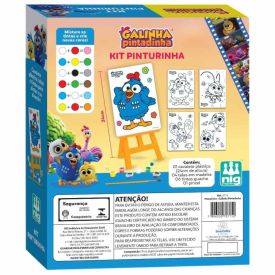 Kit Pintura Galinha Pintadinha Nig Brinquedos