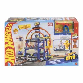Kit Pista Hot Wheels Mega Garagem Mattel