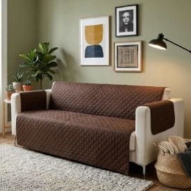 Kit Protetor de Sofa 2 e 3 Lugares Havan Casa - Cacau
