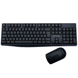 Kit Teclado E Mouse Sem Fio Usb Tc270 Multilaser - Preto