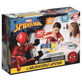 Laboratório Homem-Aranha Marvel Nig Brinquedos