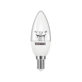 Lâmpada Led Vela 3W Clara 2700K Taschibra - Bivolt