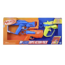 Lan&ccedil;a Dardos Nerf Series Triple Action - F9841